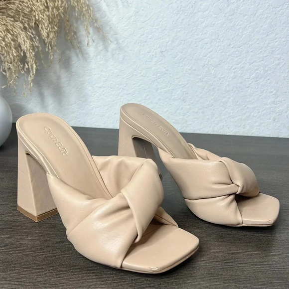 Open Edit Saydee Sandals Beige - Picture 17 of 17